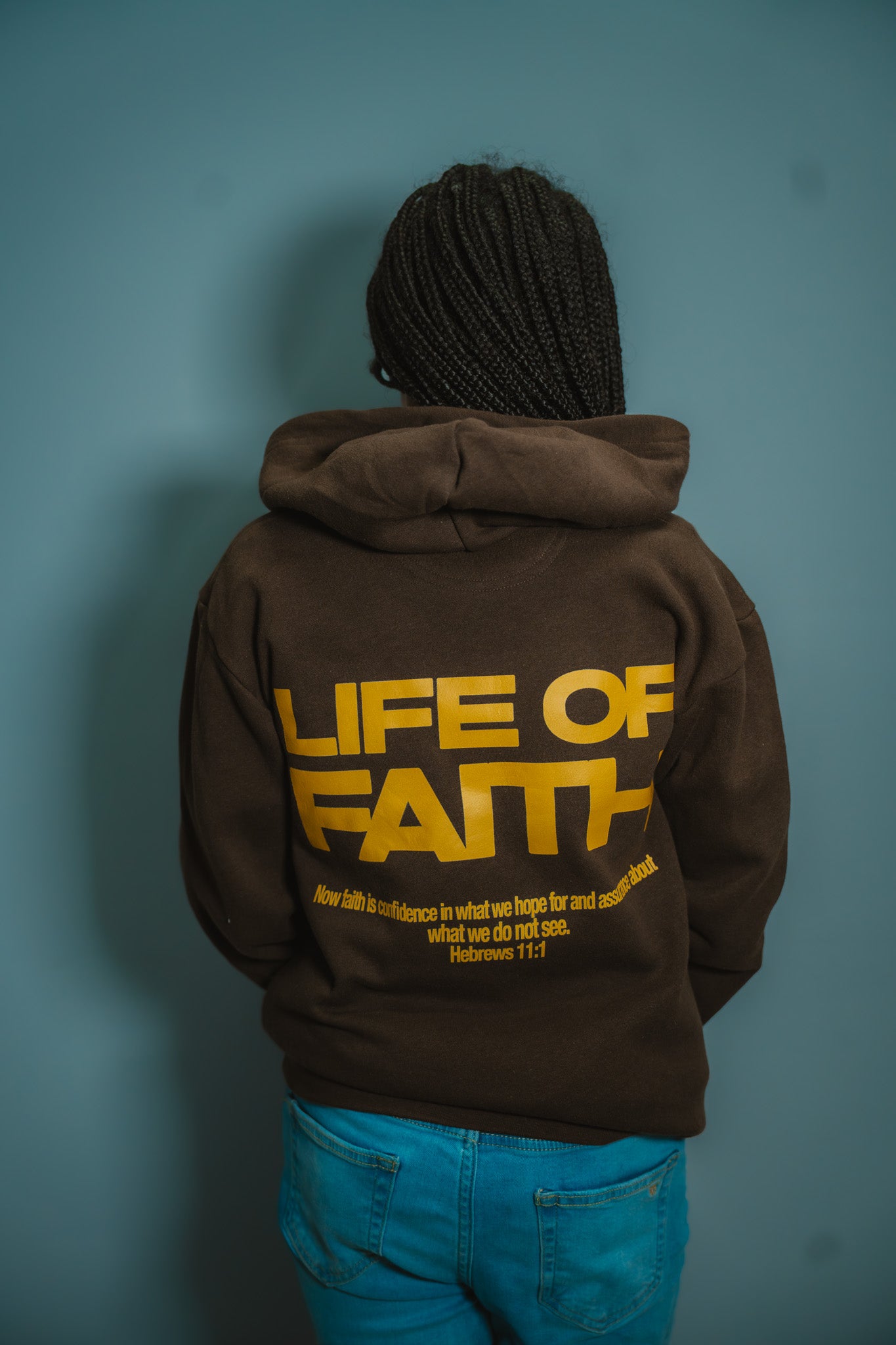 *NEW* Life Of Faith Brown Hoodie