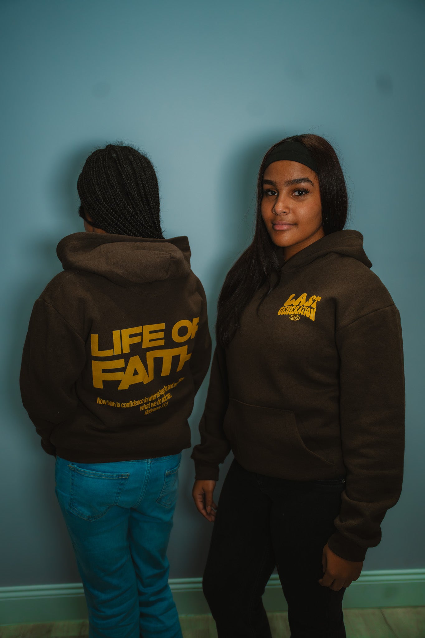 *NEW* Life Of Faith Brown Hoodie