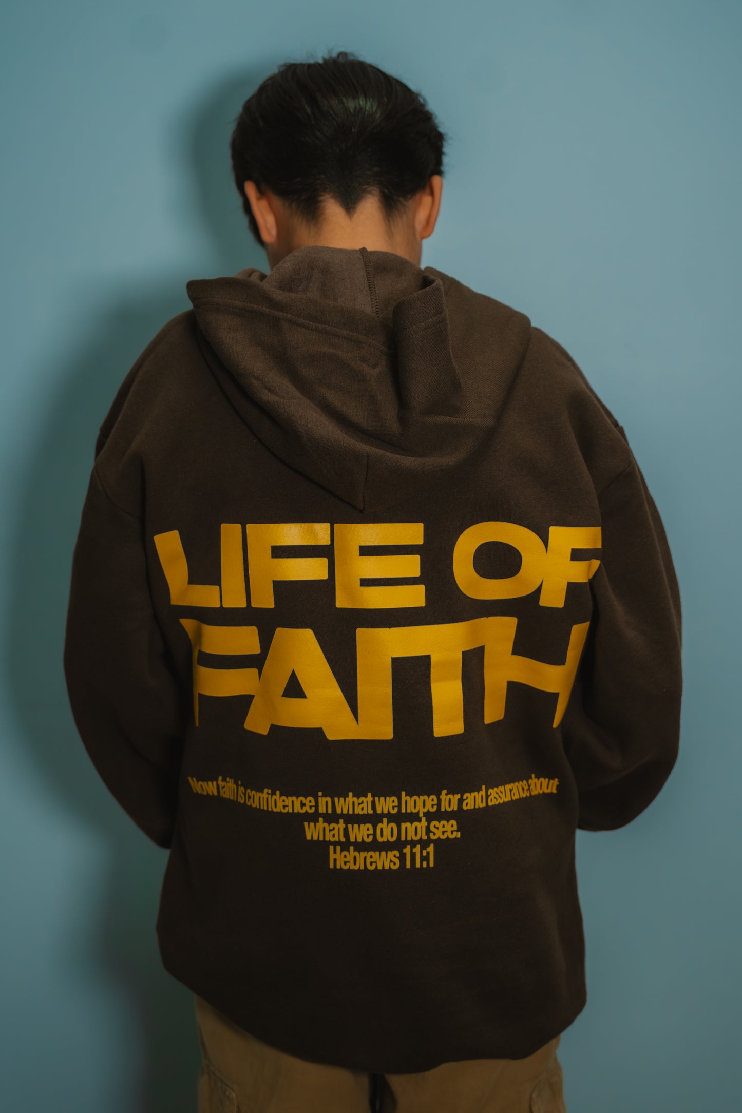 *NEW* Life Of Faith Brown Hoodie