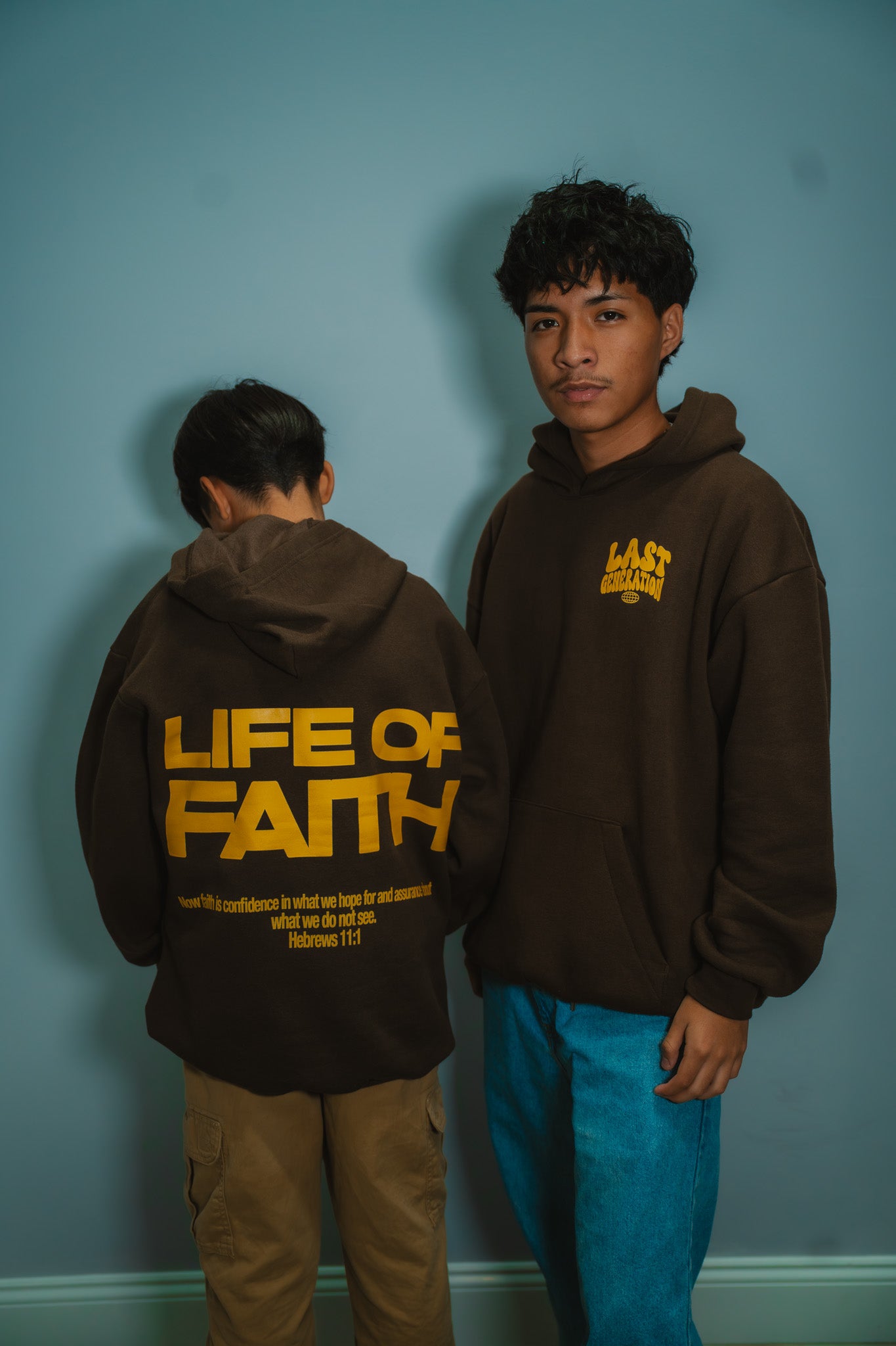 *NEW* Life Of Faith Brown Hoodie