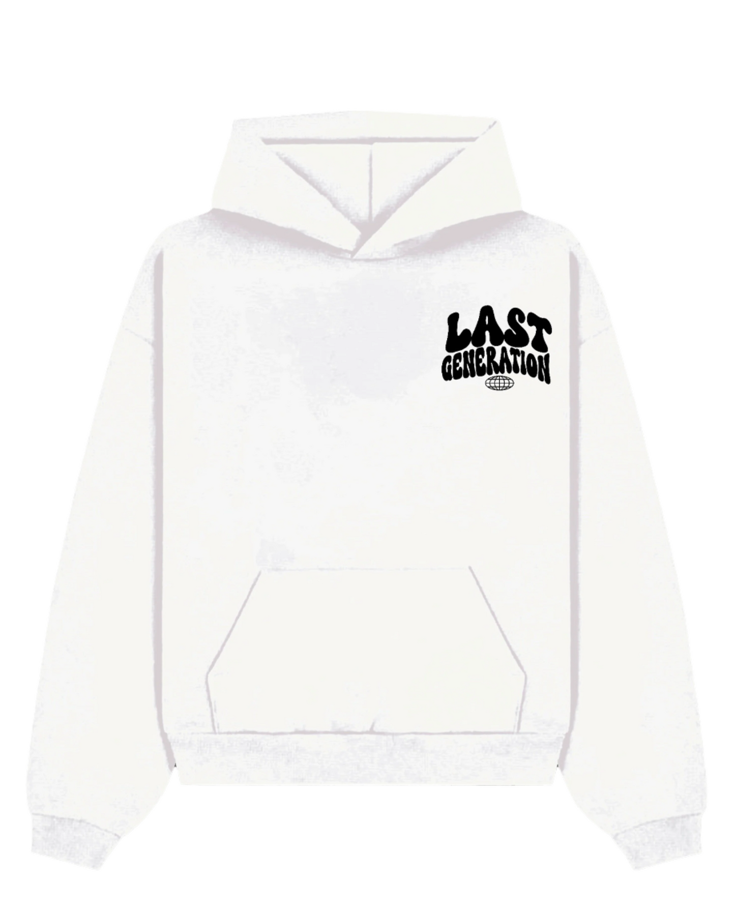 Last Generation White Hoodie